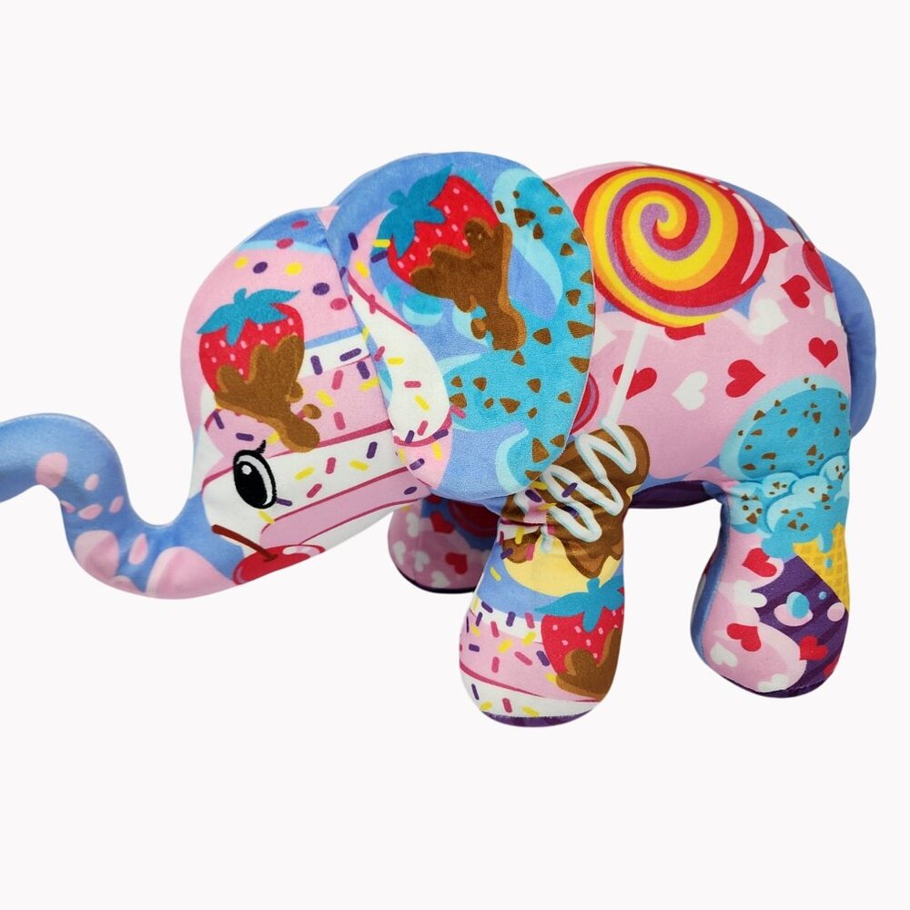Pop Art Soft Mammoth Sweetie Plush and bean 17in Filled Candy Design Toy